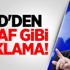 ABD'den İtiraf Gibi Açıklama!